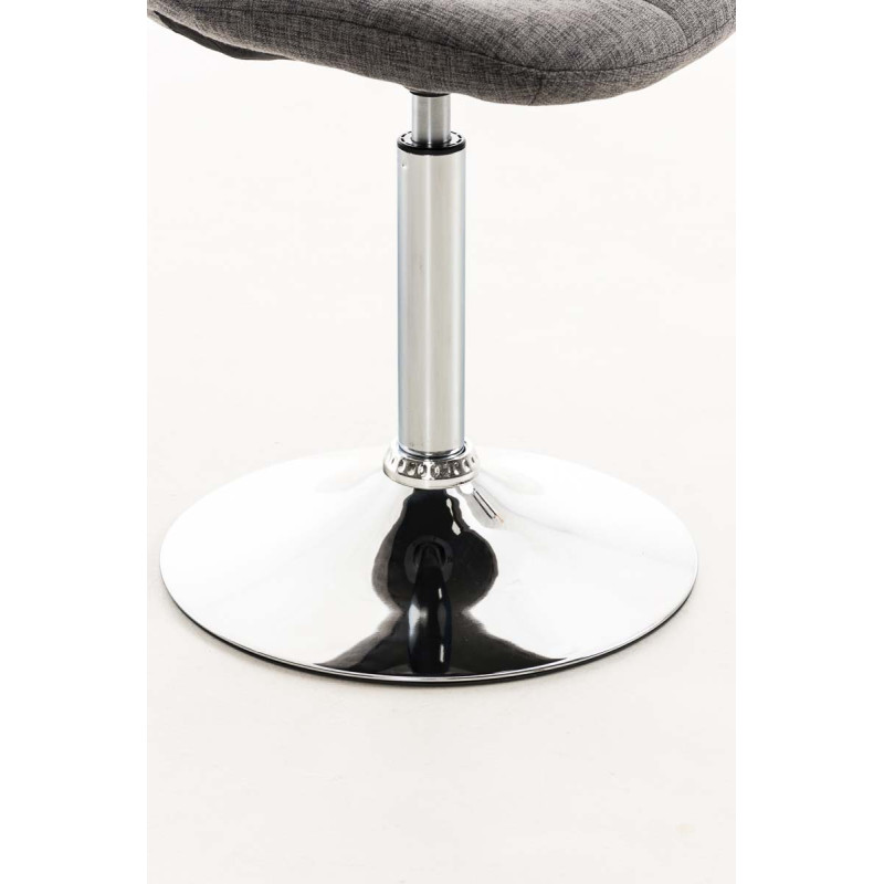 Sedia Emil tessuto grigio chiaro